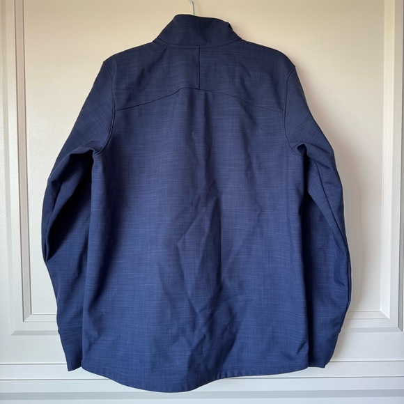 Under Armour Barrage Soft Shell Infrared Jacket Navy Blue Men’s Size Medium - Picture 2 of 9